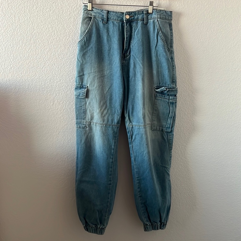 CARGO BAGGY 90s JEANS🧢